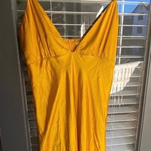 Lovers and friends WINSLET SILK MIDI DRESS NWOT